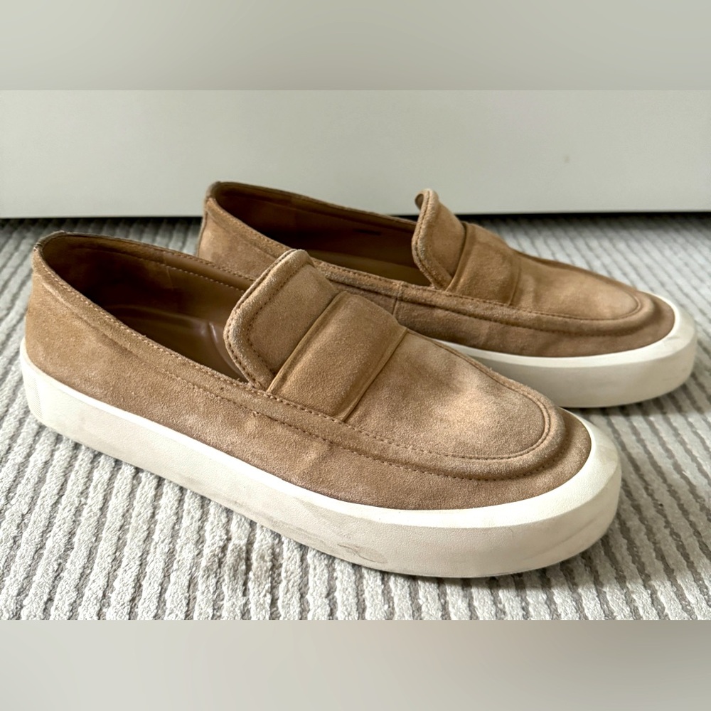 Ghita Leather Platform Loafer by Vince